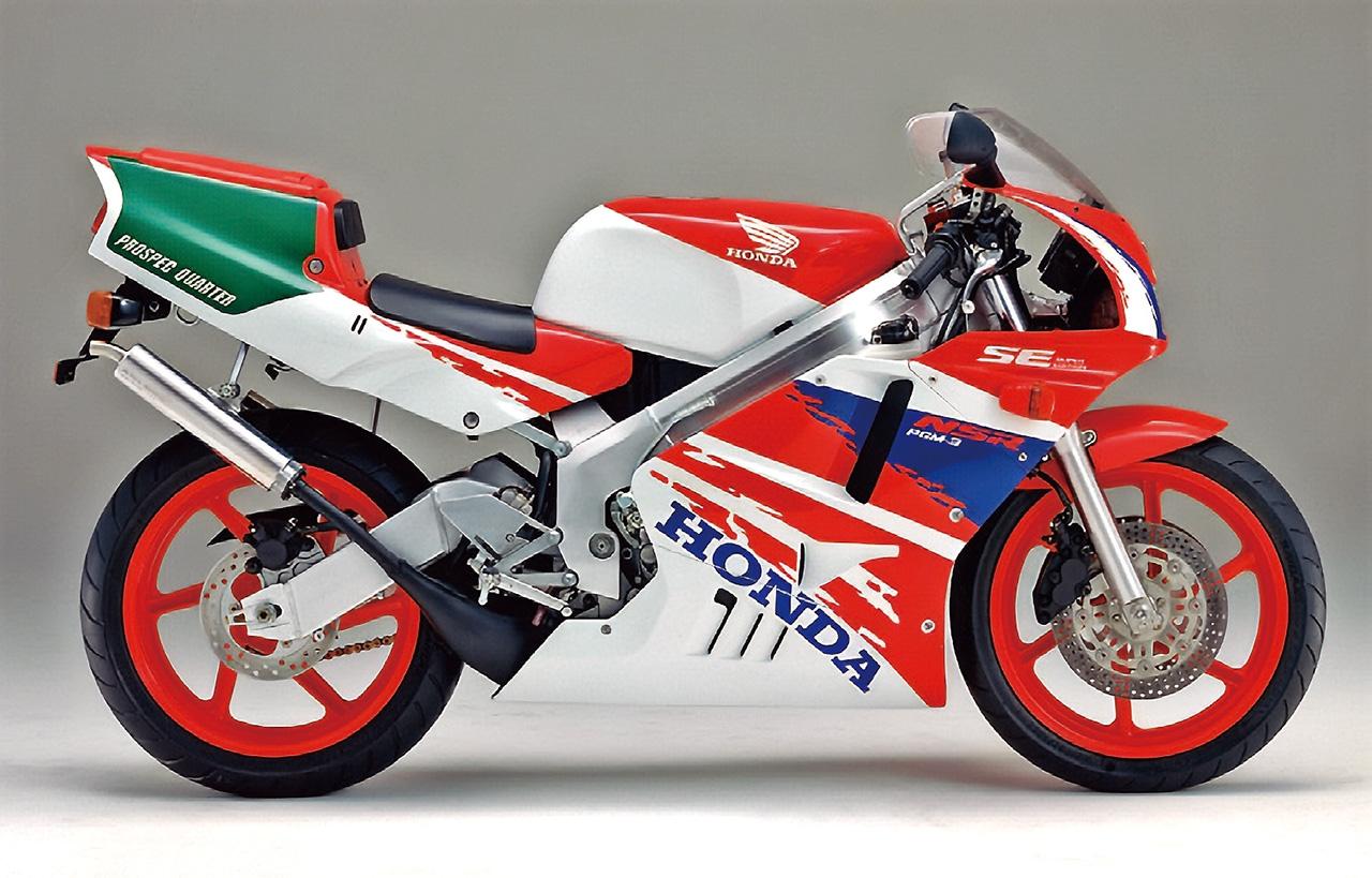 画像: 1992年1月：ロスホワイト×ファイティングレッド（NSR250R SE）