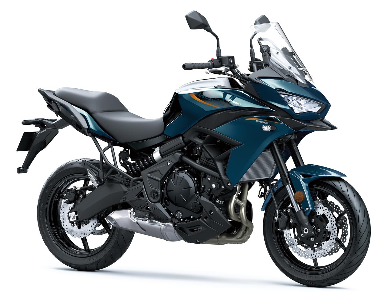 画像: Kawasaki VERSYS 650 2026年モデル 総排気量：649cc エンジン形式：水冷4ストDOHC4バルブ並列2気筒 シート高：845mm 車両重量：219kg 発売日：2025年9月27日（土） 税込価格：116万6000円