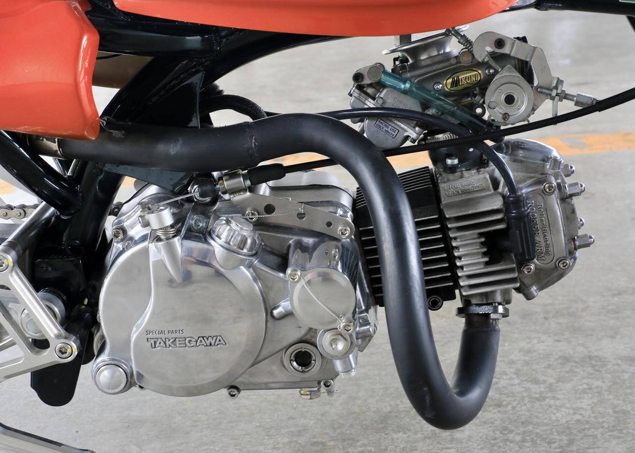 画像5: 遊びじゃないよ、本気だよ!! ホンダ モンキーをベースした見た目も性能も本格派のドラッグレーサー