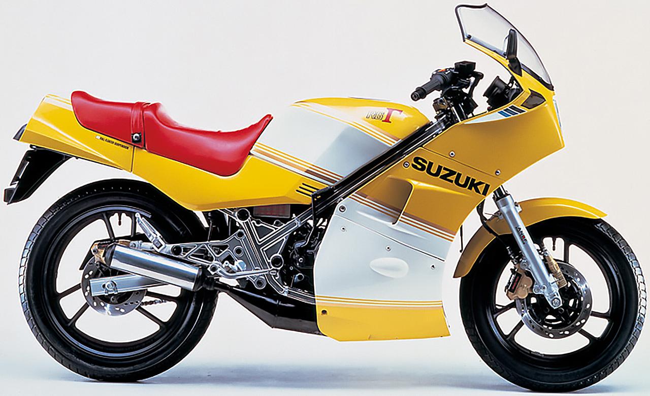 画像: ▶1984年 RG250Γ（HBカラー）