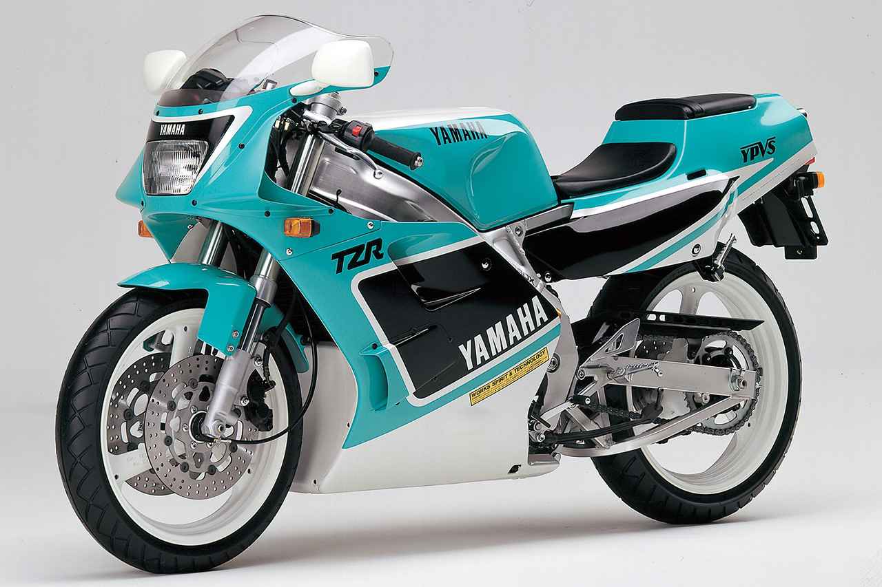画像: ▶1990年 TZR250（2代目）