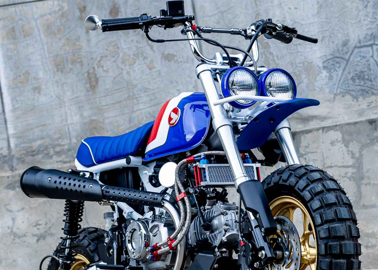 画像: 【カスタム】K-SPEED「モンキーバハ125」 （ホンダ モンキー125）- webオートバイ