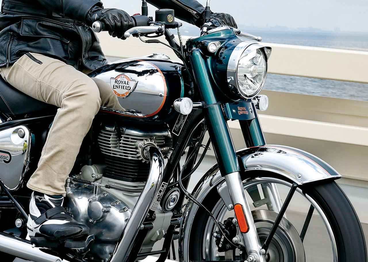 画像: ロイヤルエンフィールド新型「クラシック350」インプレ - webオートバイ