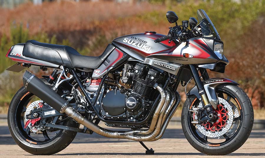 画像: ▲カスタムらしい作り込みを高い完成度と組み合わせるAC SANCTUARYのGSX1100S、RCM-644。各部の詳細は こちらのザ・グッドルッキンバイクページ をチェック！