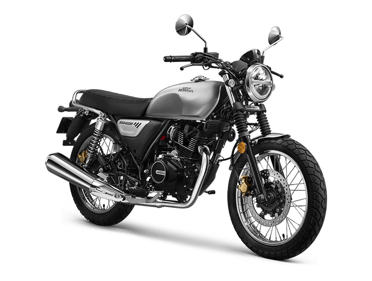 画像: HONDA CGX150 販売国:中国 総排気量:149cc エンジン形式:空冷4ストSOHC2バルブ単気筒 シート高:740mm 車両重量:125kg 現地価格:1万80元 ※約20万9529円