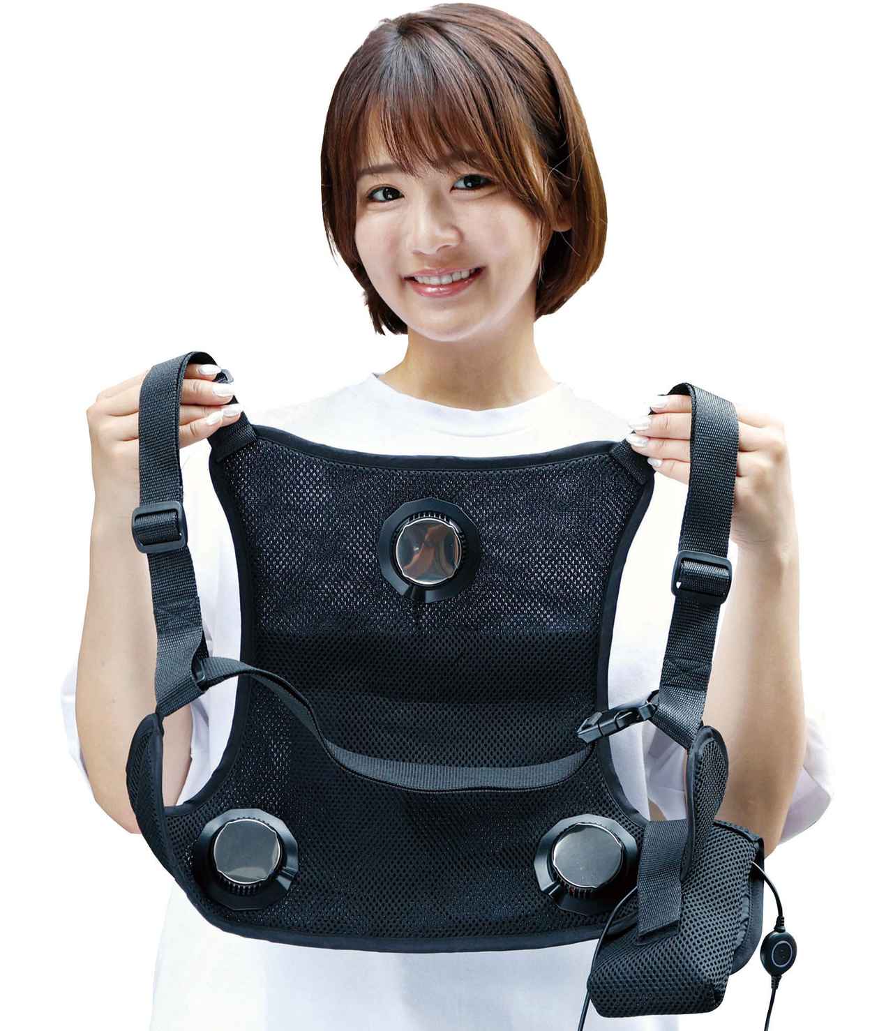 画像: 【使用レビュー】フリーズテック「氷撃+ 充電式氷嚢ベスト」 - webオートバイ