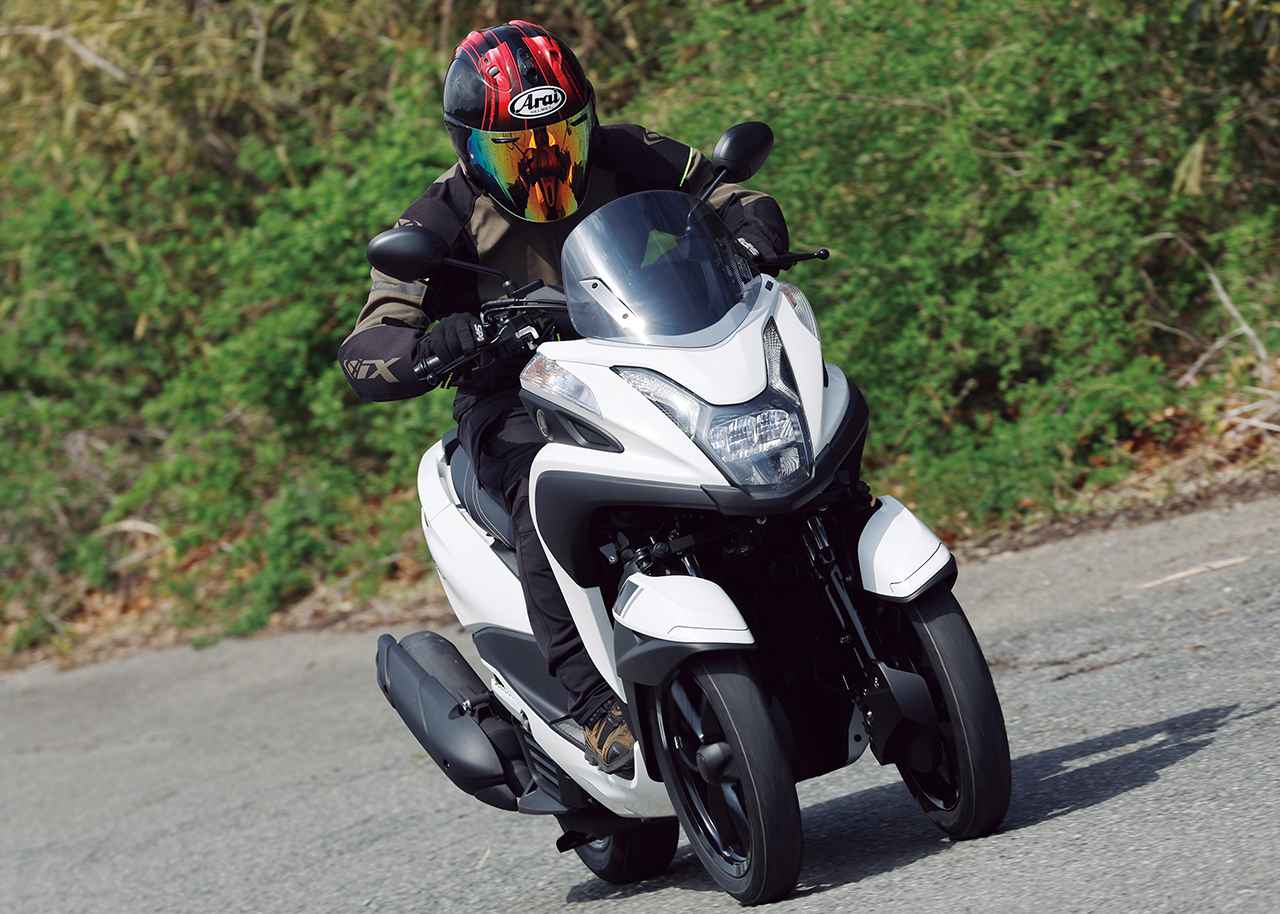 画像: 【従来モデルインプレ】ヤマハ「トリシティ125」（2024年） - webオートバイ