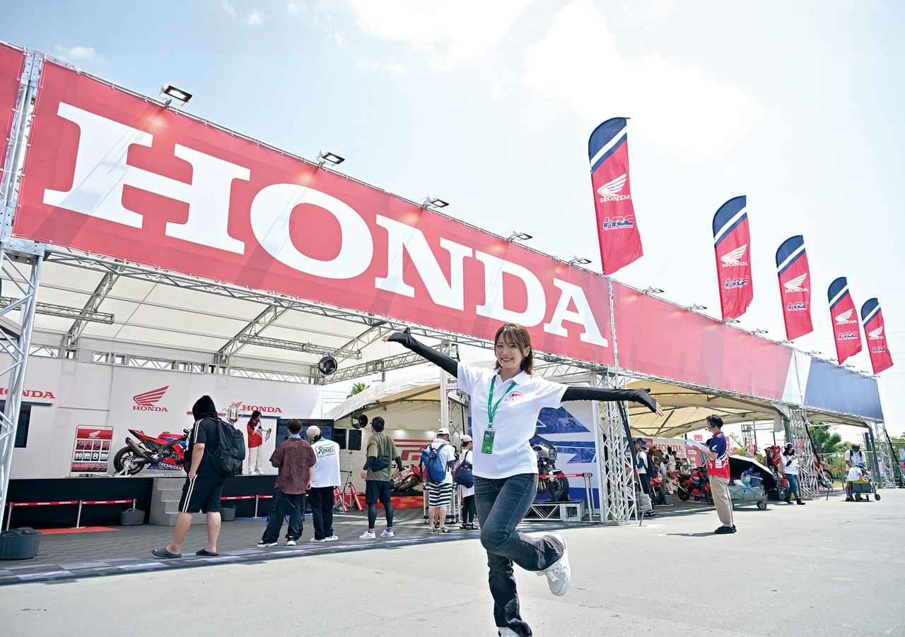 画像1: 鈴鹿8耐観戦をもっと楽しく快適に！ ホンダ好きのための特別席・Honda Dream Viewing Seat の魅力をご紹介