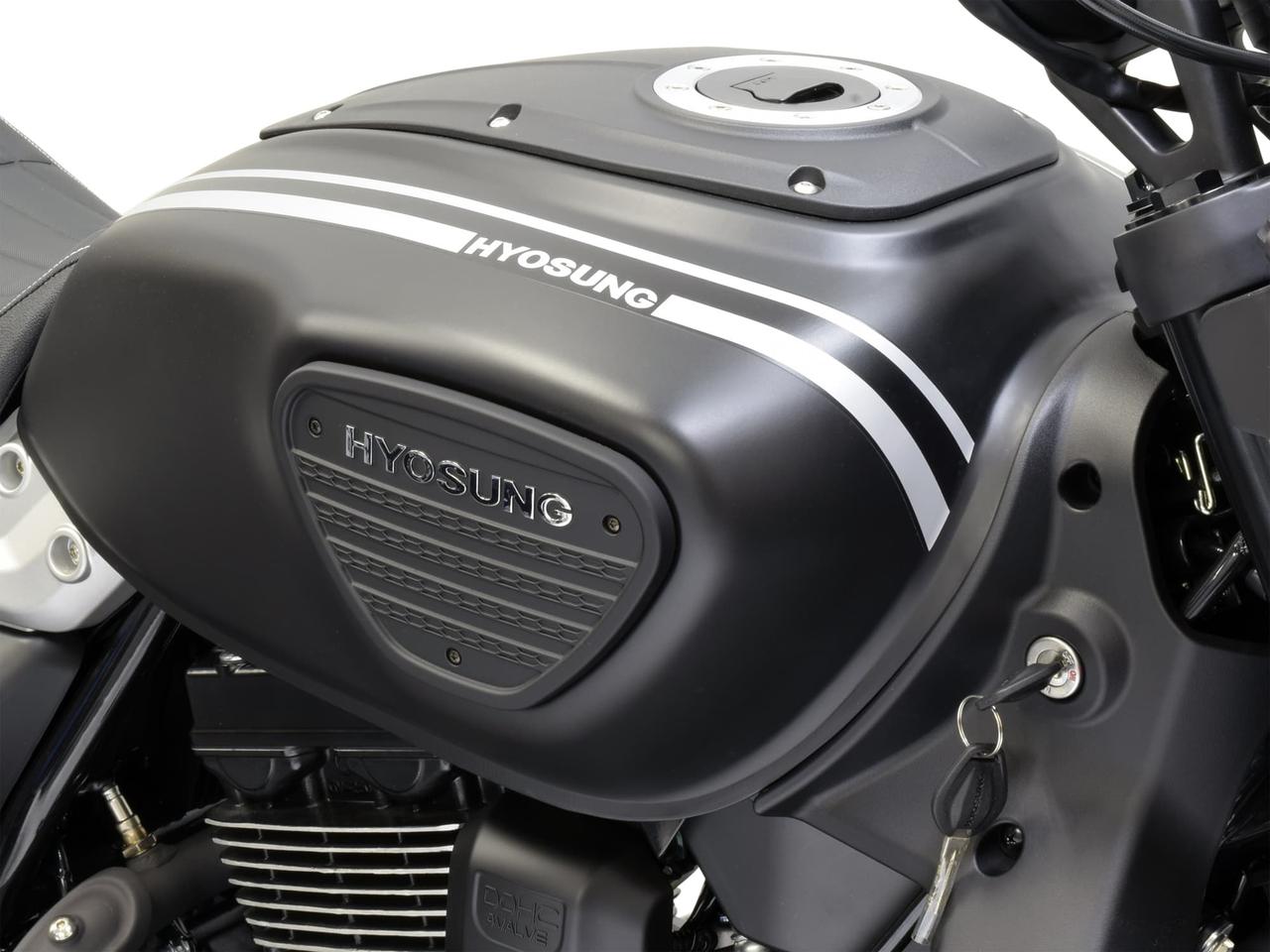 画像 : 9番目の画像 - 【写真27枚】ヒョースン「GV250DRA スポーツクルーザー」 - webオートバイ