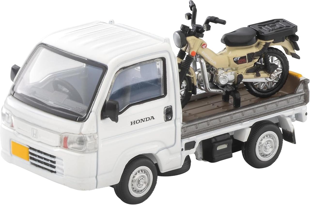 画像: トミーテック (TOMYTEC) トミカリミテッドヴィンテージ ネオ LV-N330a ホンダ アクティ トラック バイク店仕様 白 ホンダ CT125・ハンターカブ 付 完成品 amzn.to