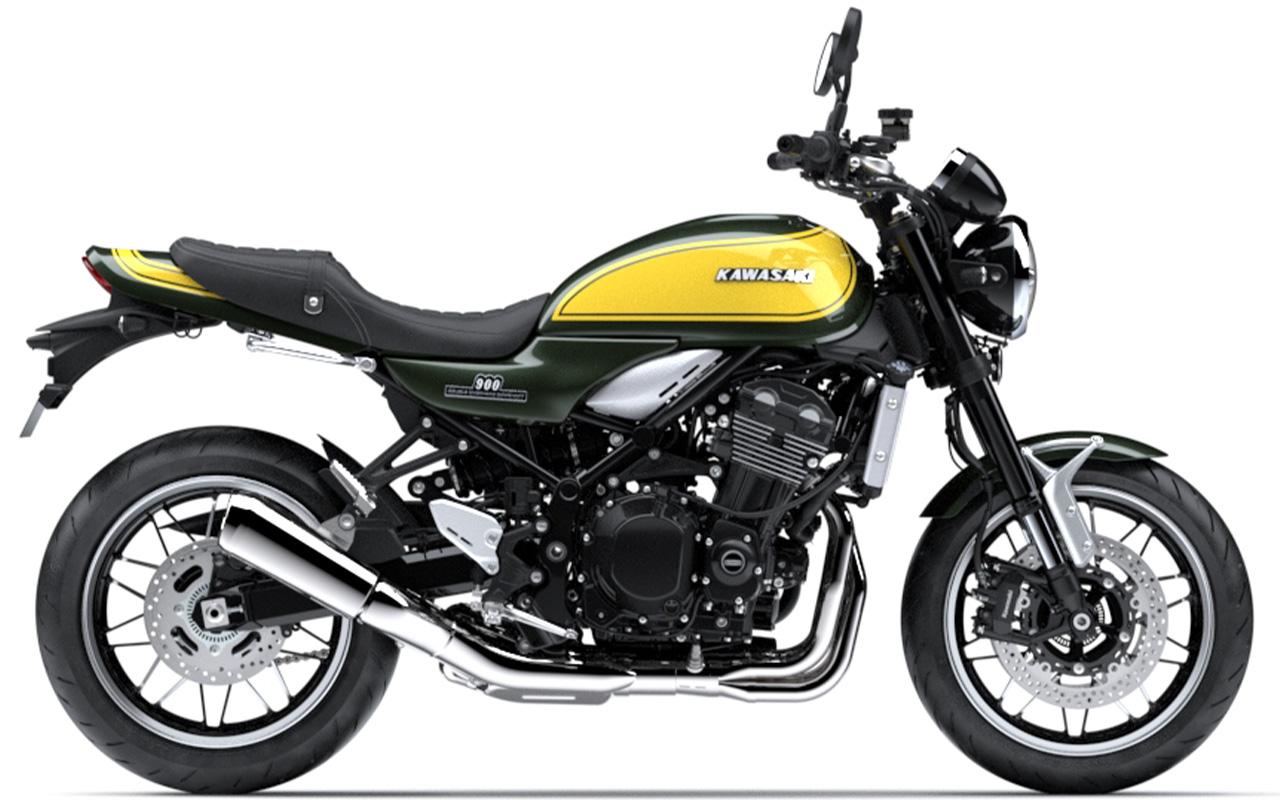 画像: キャンディグリーン（Z900RS イエローボールエディション）