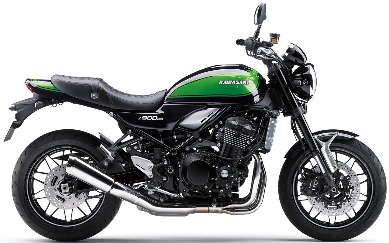 画像: メタリックディアブロブラック × キャンディライムグリーン（Z900RS）
