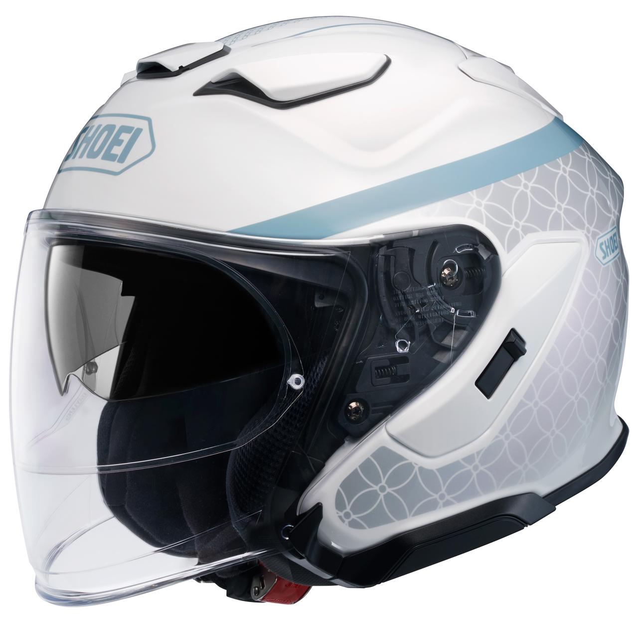 画像: SHOEI J-Cruise 3 ACCONIC 規格：JIS サイズ：S、M、L、XL、XXL、XXXL カラー：TC-2（BLUE/BLACK）、TC-6（WHITE/BLUE）、TC-9（GOLD/BLACK） 発売時期：2025年12月 税込価格：7万4800円