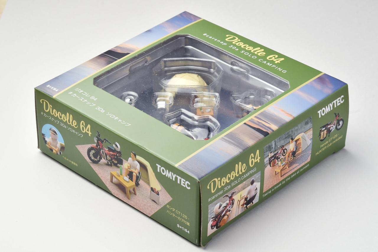 画像1: TOMYTEC(トミーテック)ジオコレ64 カースナップ30a ソロキャンプ