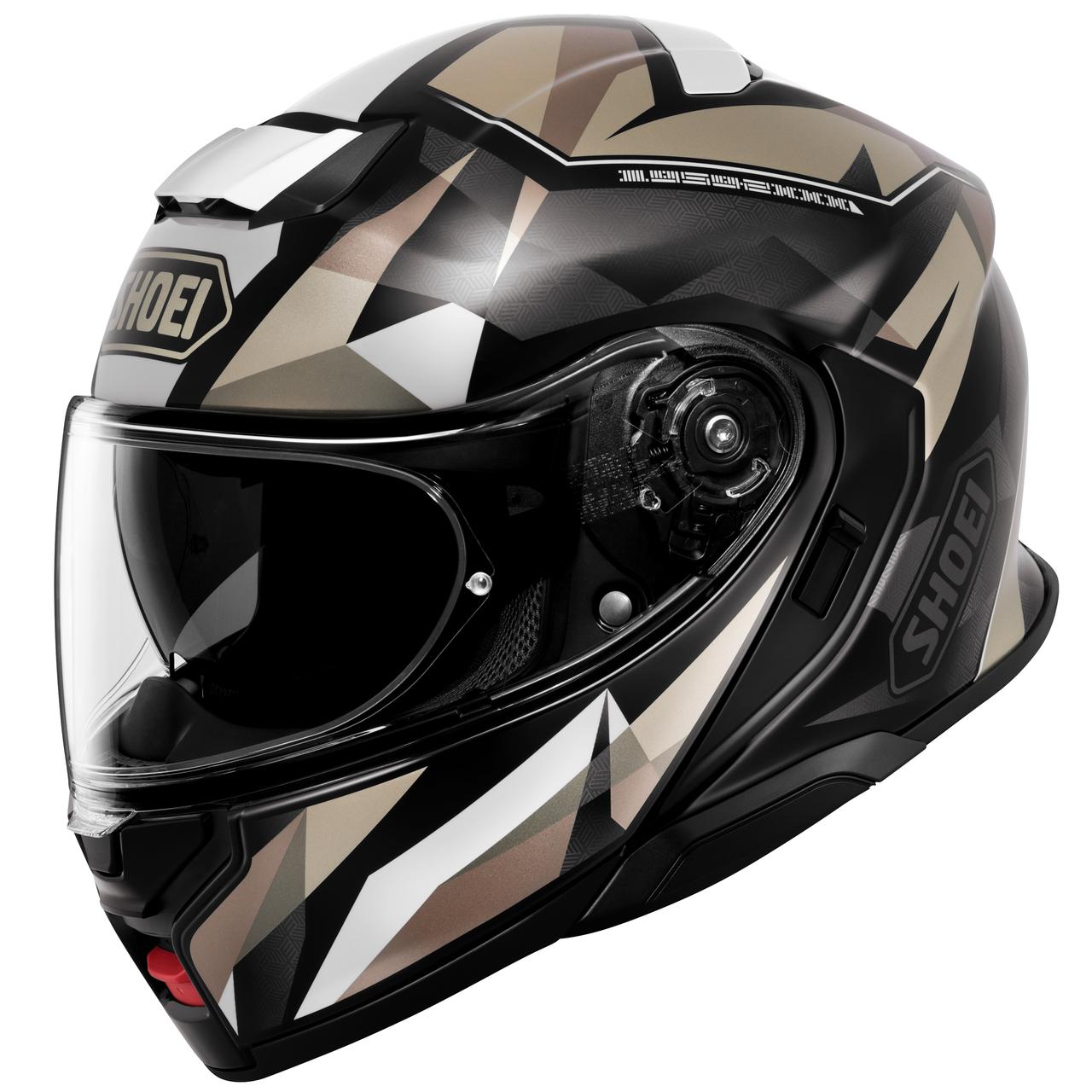 画像: SHOEI NEOTEC 3 FRAGMENTS 追加色：TC-10 規格：JIS サイズ：S、M、L、XL、XXL、XXXL カラー：TC-10（BEIGE/BLACK）、TC-2（BLUE/BLACK） 発売時期：2025年12月※TC-2は既に販売中 税込価格：9万1300円