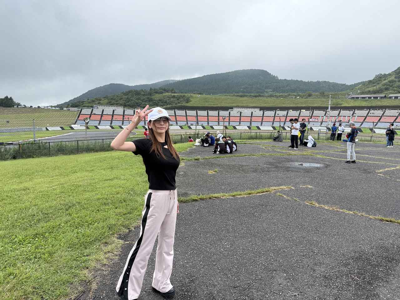 画像1: レース観戦