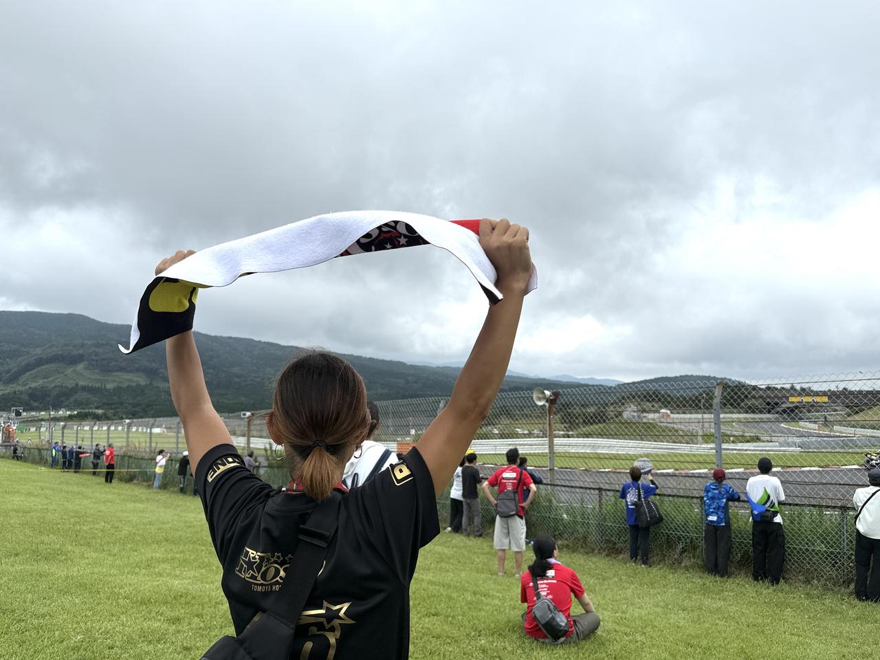 画像4: レース観戦