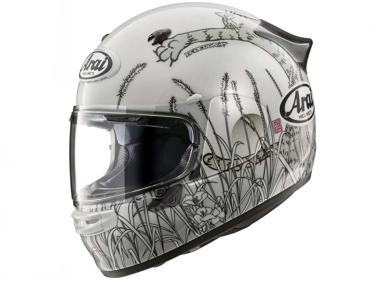 画像: Arai HELMET ASTRO-GX NEKO 規格：SNELL／JIS サイズ：（54）（55-56）（57-58）（59-60）（61-62） 税込価格：7万3700円
