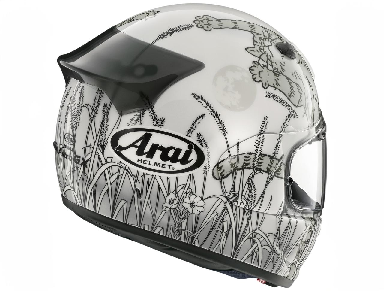 画像 : 2番目の画像 - 【写真3枚】アライヘルメット「ASTRO-GX NEKO」 - webオートバイ