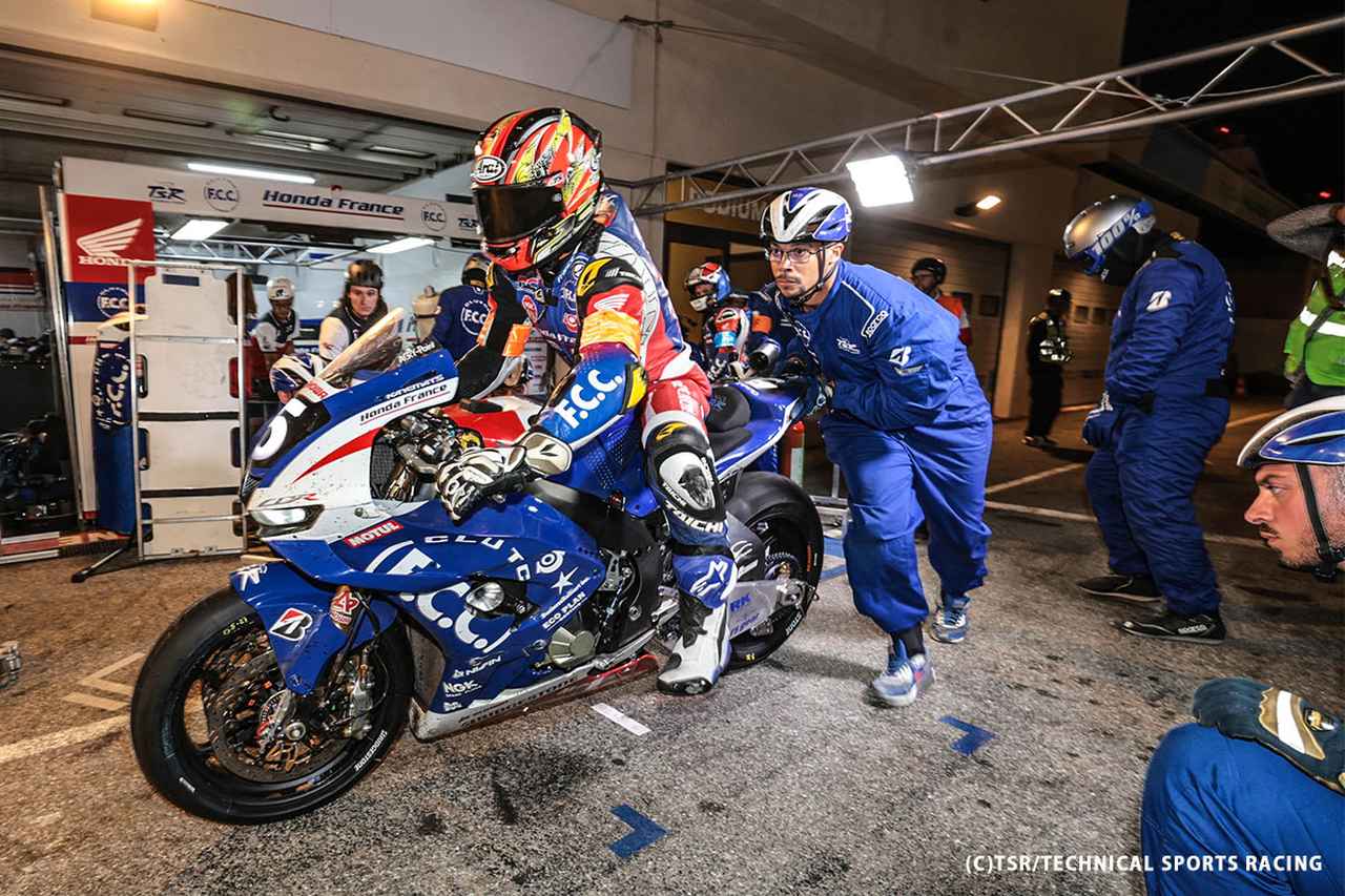 画像5: 勝利への疾走、376周で途絶えた夜明け前の無情｜F.C.C. TSR Honda France ボルドール24時間耐久レース
