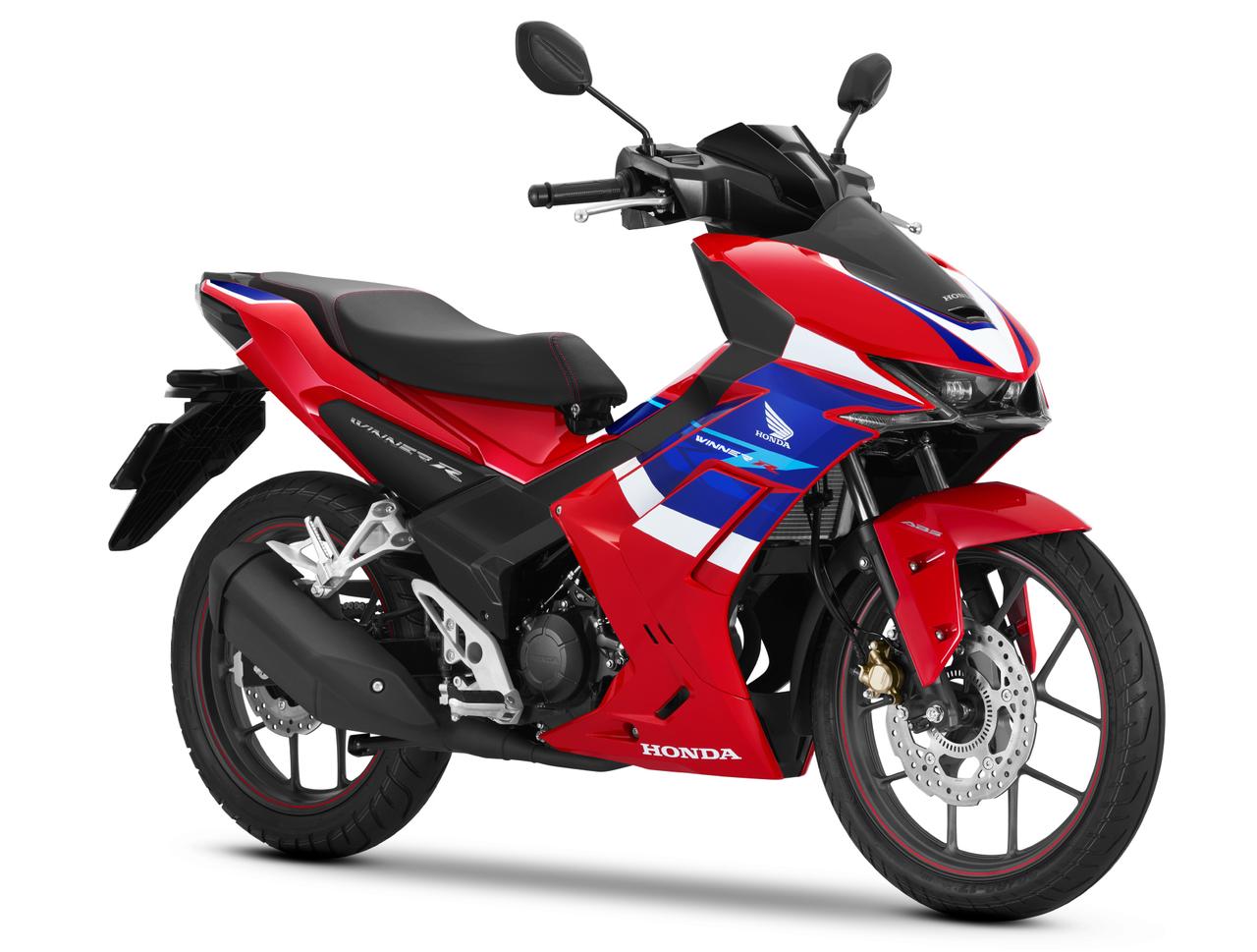 画像: HONDA WINNER R 販売国：ベトナム 総排気量：149.2cc エンジン形式：水冷4ストDOHC4バルブ単気筒 シート高：795mm 車両重量：124kg 現地価格：4616万～5006万ドン ※約25万7936円～27万9703円
