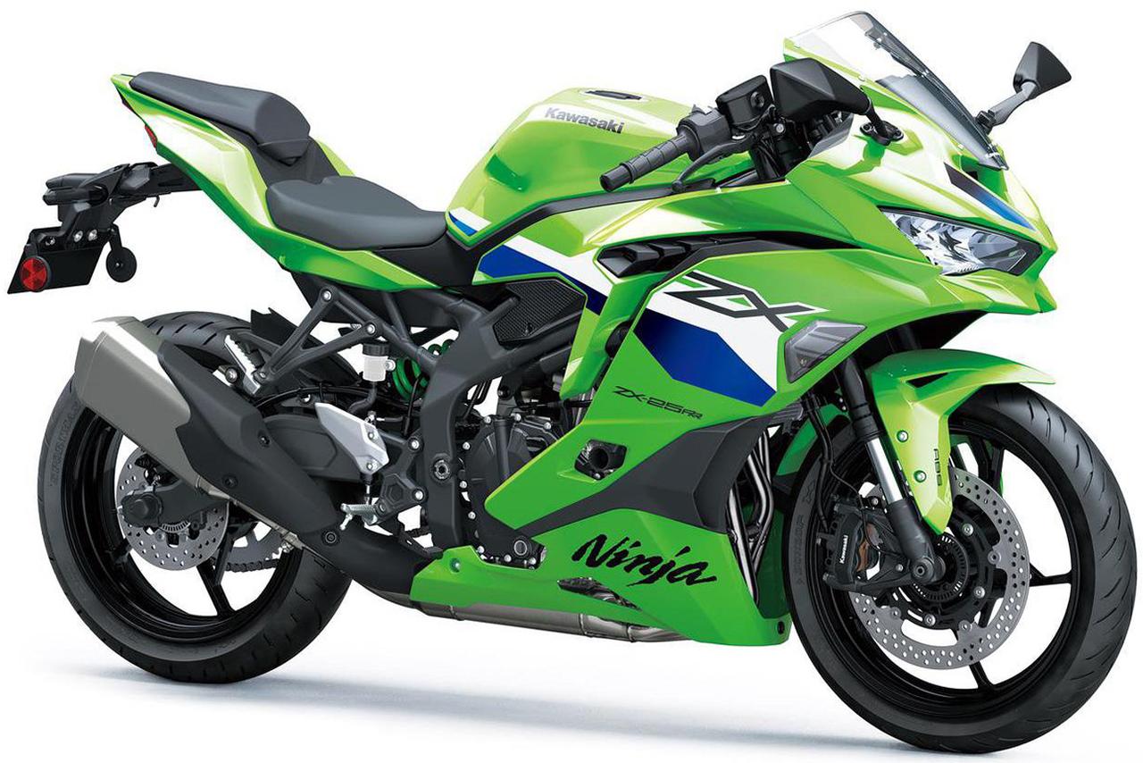 画像: Ninja ZX-25RR（ライムグリーン）