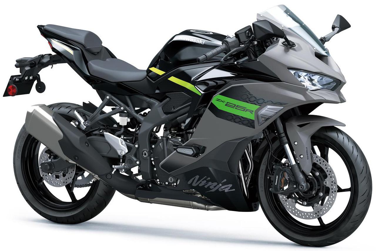 画像: Ninja ZX-25R SE（メタリックマットグラファイトグレー×メタリックスパークブラック）