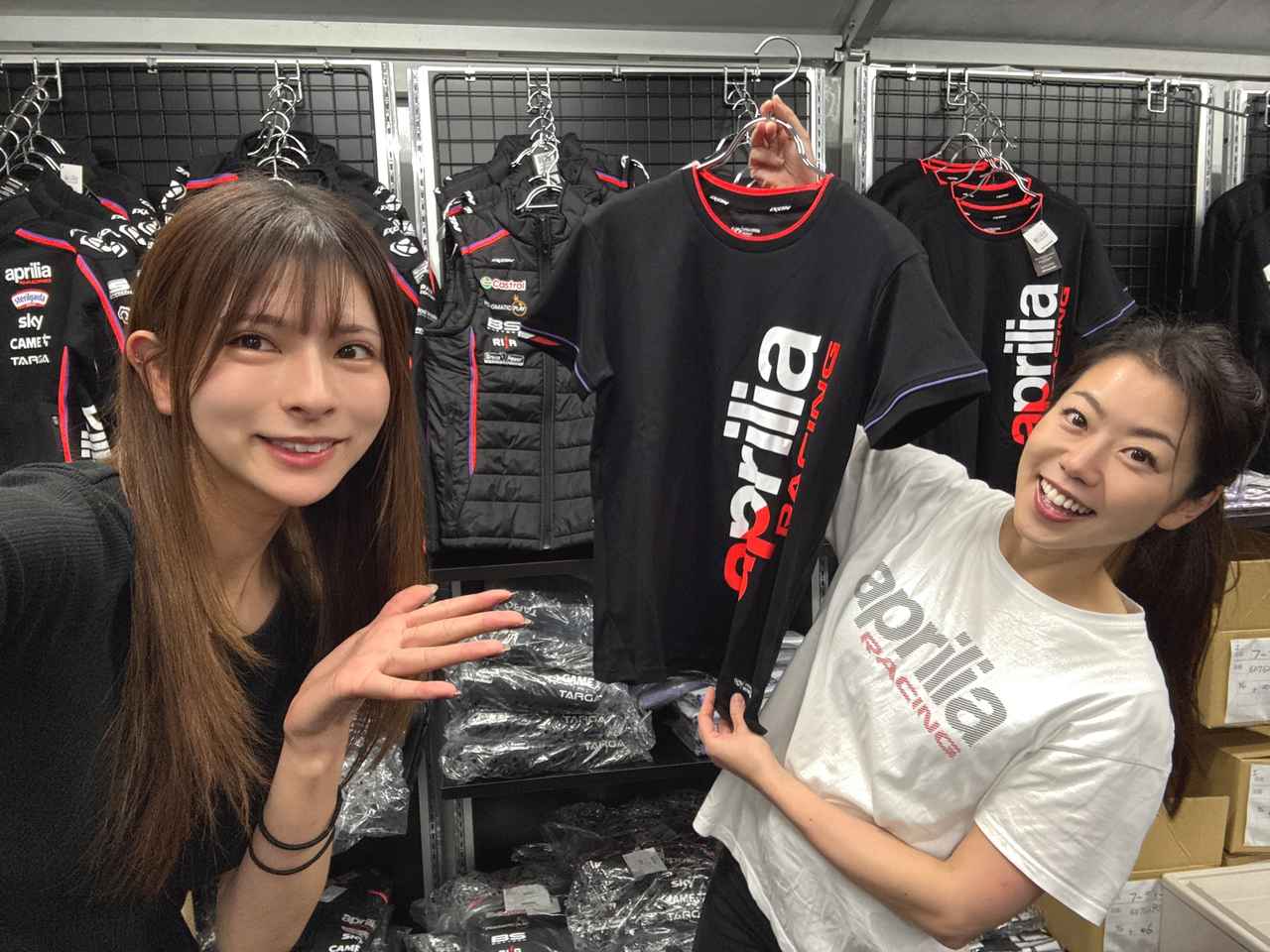 画像13: MotoGP日本グランプリはアプリリアブースでお待ちしています！【葉月美優のバイクライフレポート】