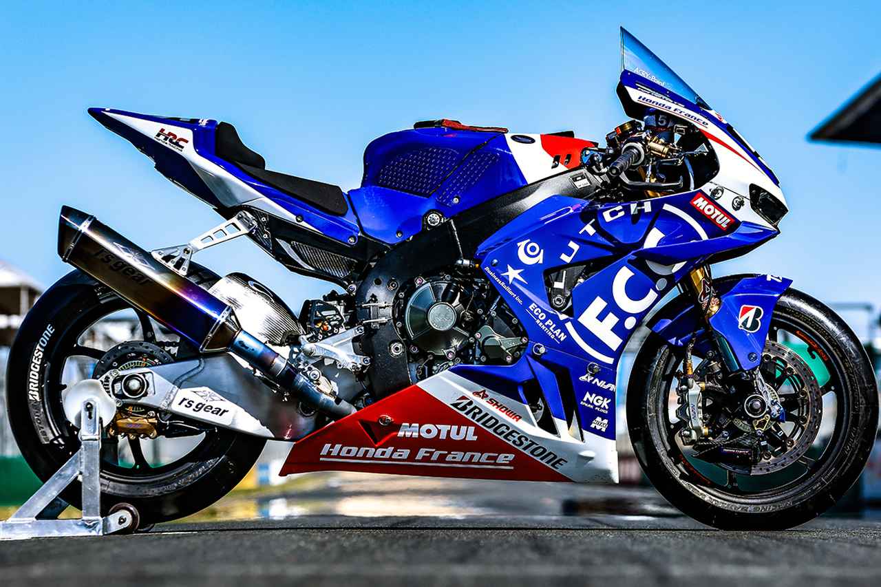 画像: 2025年シーズンの世界耐久選手権を戦った「F.C.C. TSR Honda France」のCBR1000RR-R Fireblade（#5）。