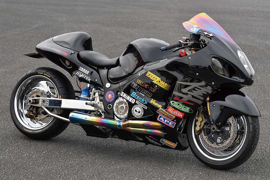 画像2: 大排気量&NOSパワーを受け止める車体構成