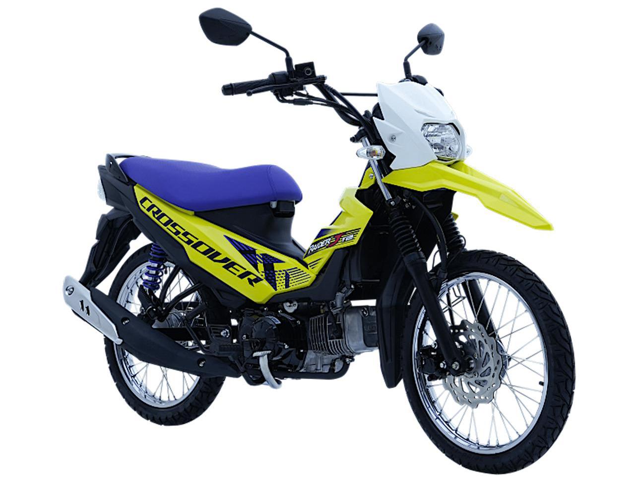 画像: SUZUKI RAIDER J CROSSOVER 販売国：フィリピン、タイ等 総排気量：113cc エンジン形式：空冷4ストSOHC2バルブ単気筒 シート高：765mm 車両重量：96kg 現地価格：7万900フィリピン・ペソ ※約18万234円