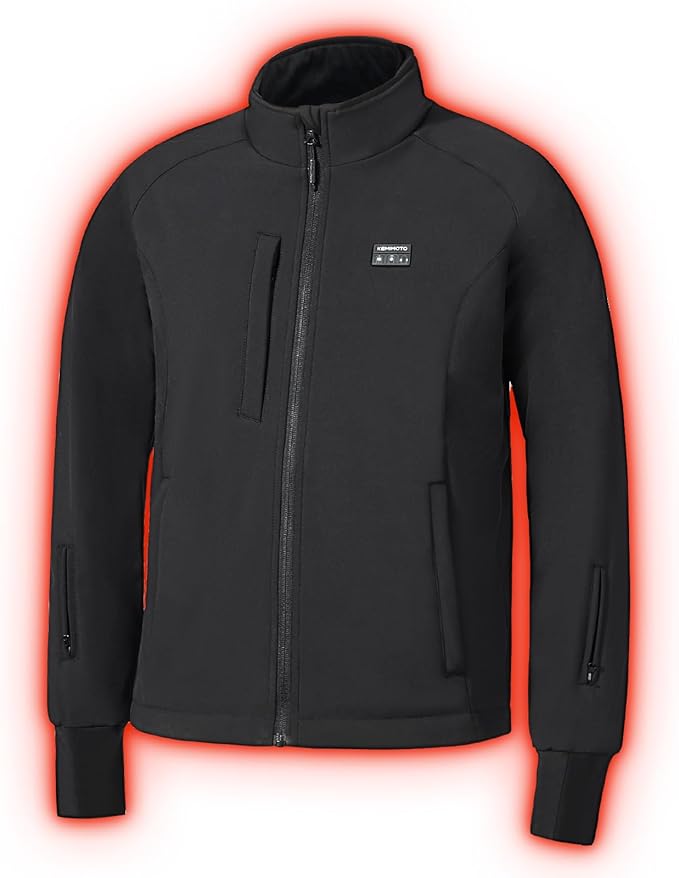 画像: ▶▶▶Amazonはこちら｜価格をチェック KEMIMOTO バイク用電熱ライディングジャケット amzn.to