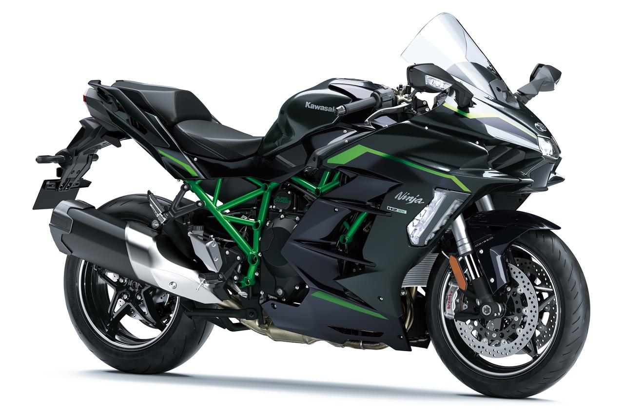 画像1: カワサキ「Ninja H2 SX SE」2026年モデル発表｜スマホ連携機能を強化！ カラーとグラフィックも一新