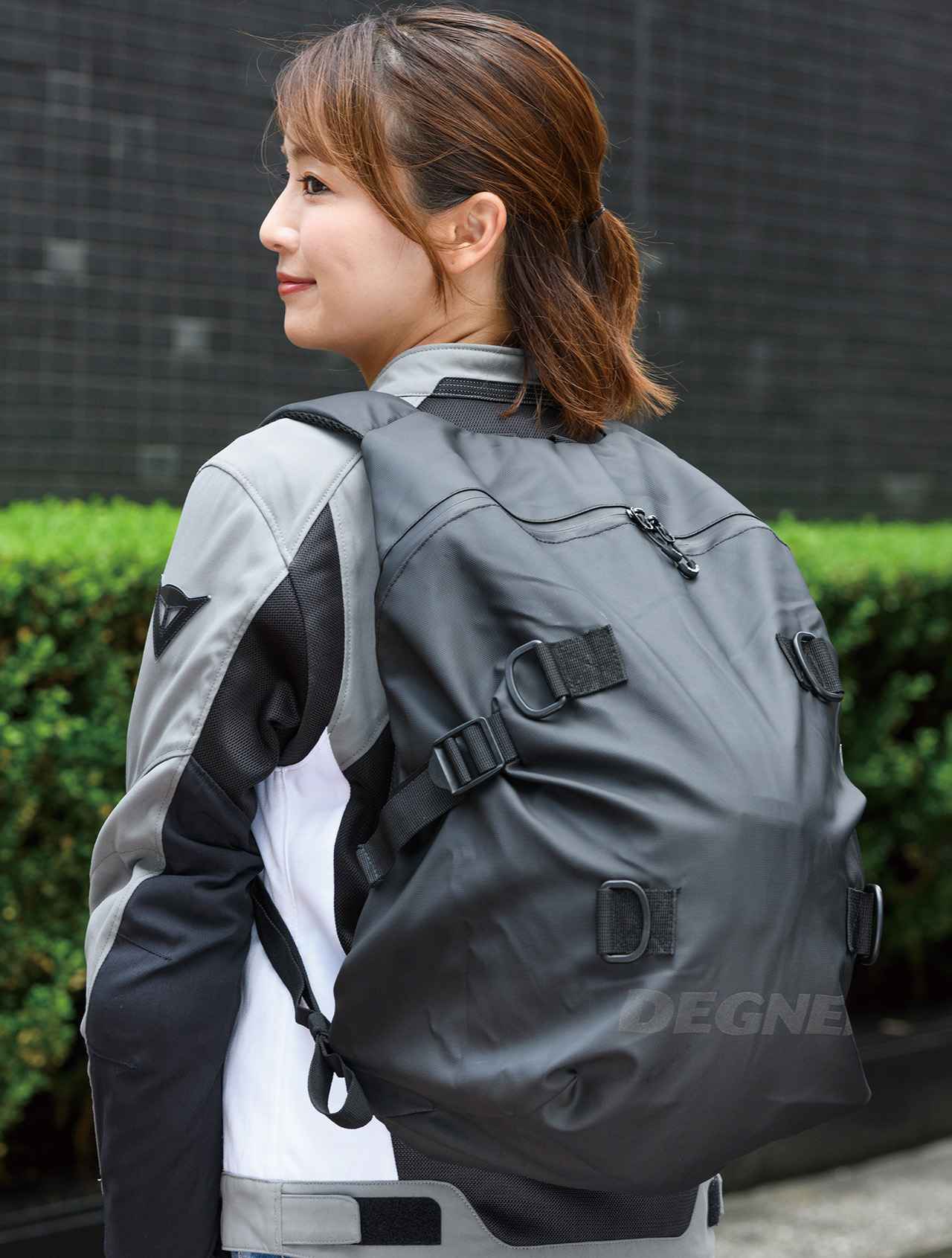 画像: 【使用レビュー】デグナー「モーターサイクルバックパック NB-210」 - webオートバイ