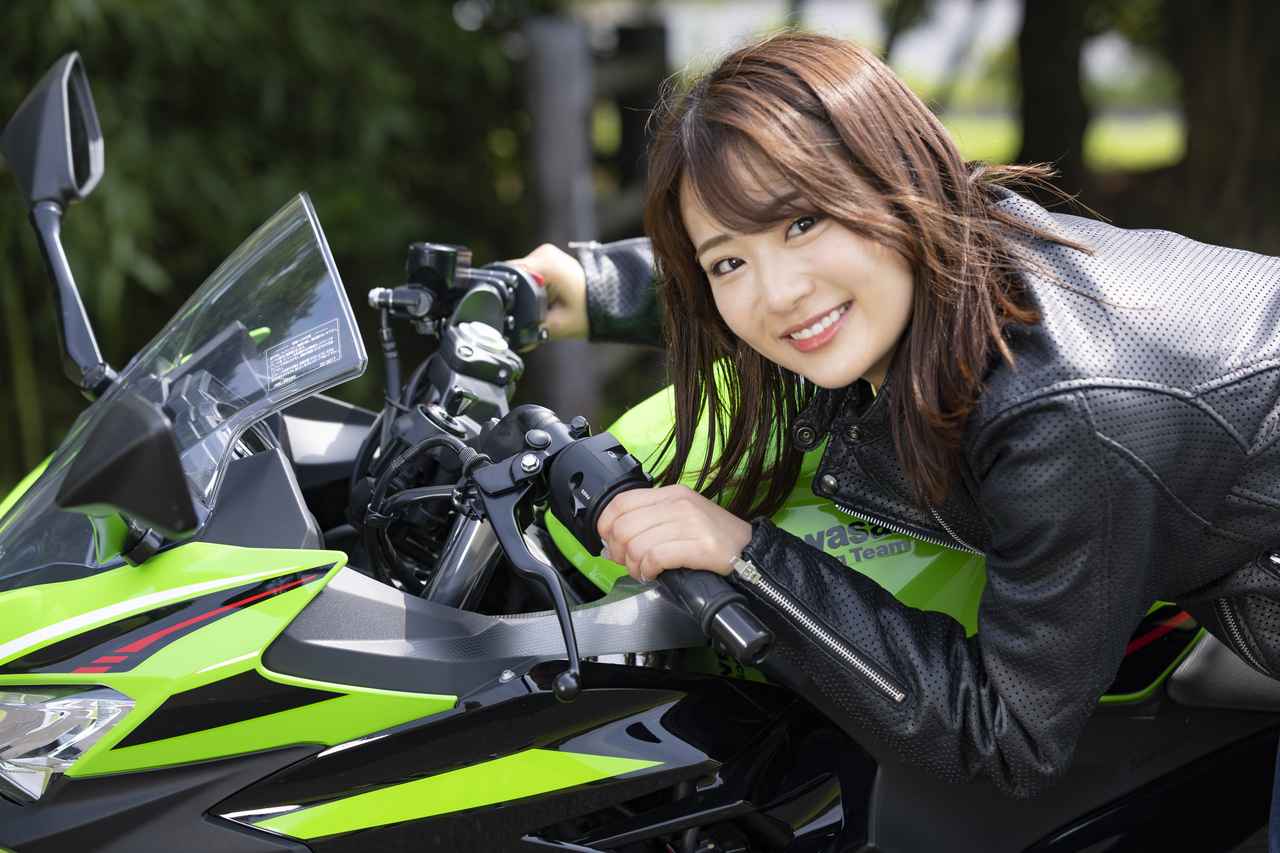 画像: 【オートバイ女子部のフォトアルバム】平嶋夏海×Ninja 400 KRTエディション - webオートバイ
