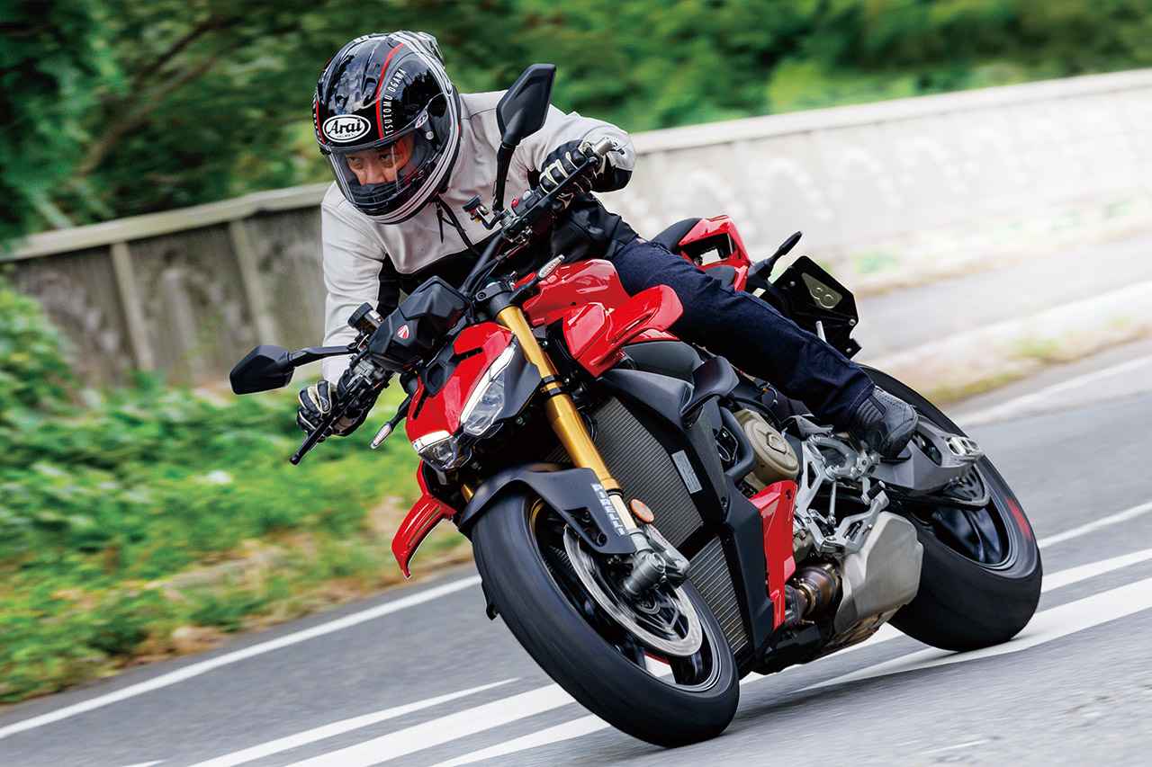 画像: ドゥカティ「ストリートファイター V4 S」インプレ(小川 勤)