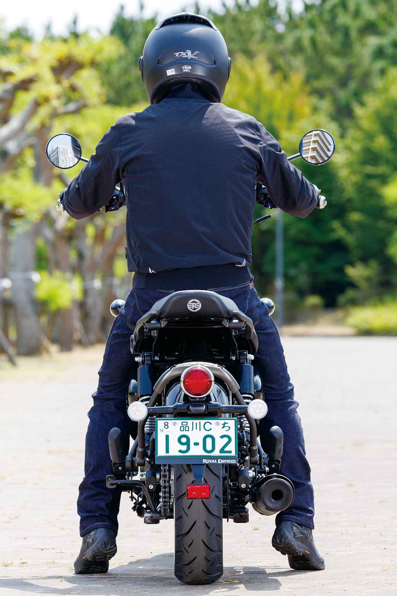 画像2: ロイヤルエンフィールド「ゴアンクラシック350」ライディングポジション・足つき性