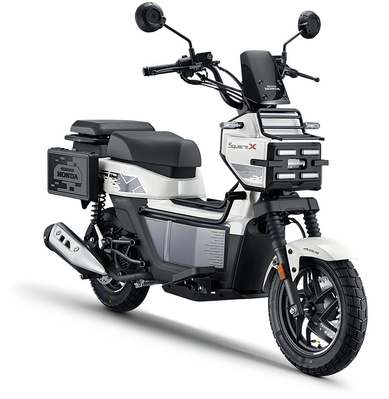 画像13: 【大注目モデル新登場！】日本でもぜひ売って!! “カクカクズーマー”ホンダ「Square X 125」【世界でがんばる!! 日本メーカーの珍車大図鑑 Vol.15】