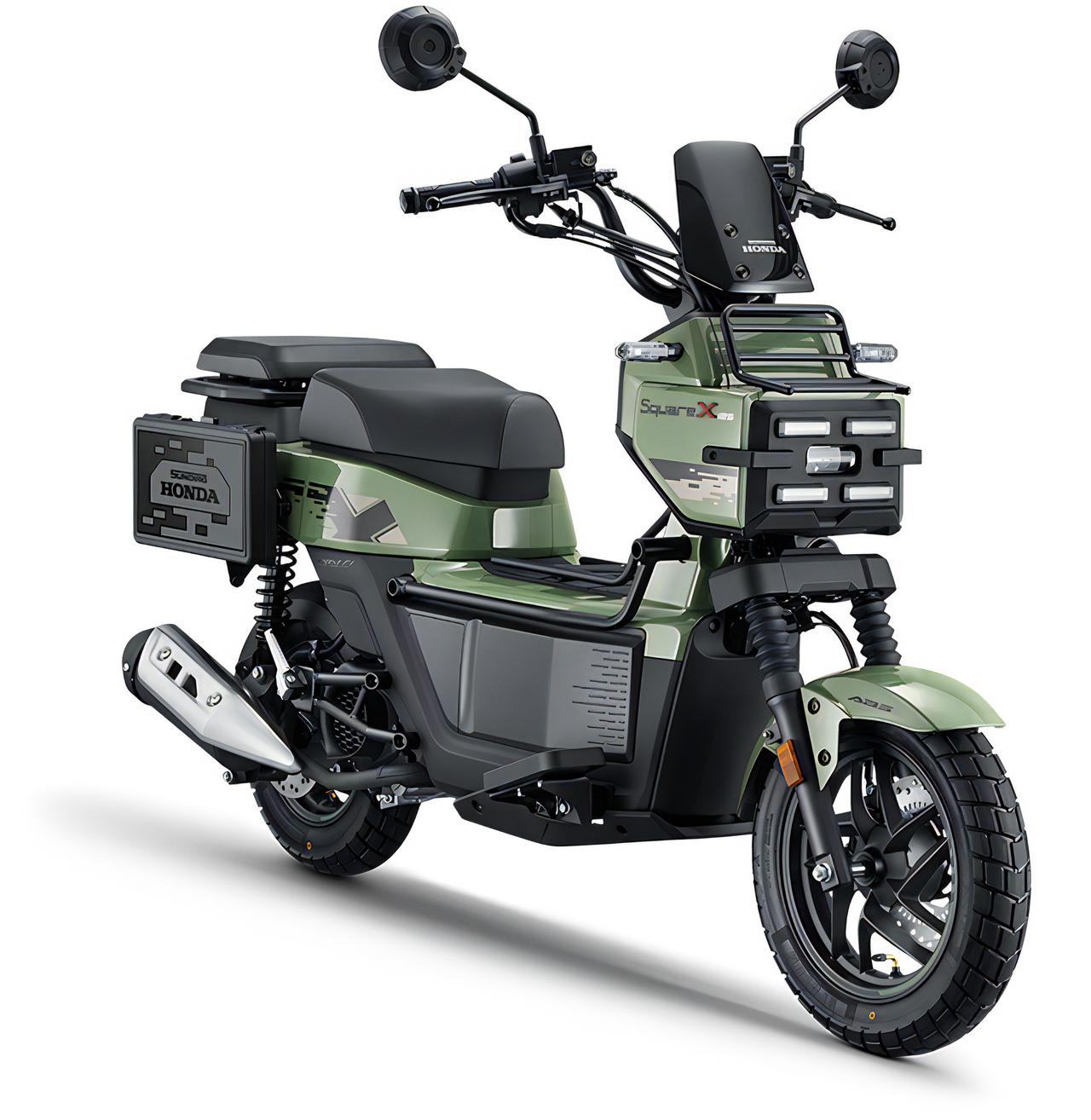 画像11: 【大注目モデル新登場！】日本でもぜひ売って!! “カクカクズーマー”ホンダ「Square X 125」【世界でがんばる!! 日本メーカーの珍車大図鑑 Vol.15】