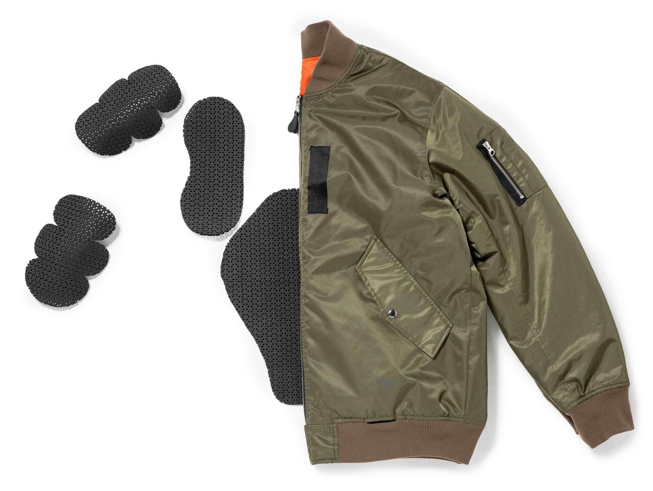 画像: ▲メッシュ構造の樹脂（EVA）プロテクターが各部に標準装備。いずれも脱着可能。