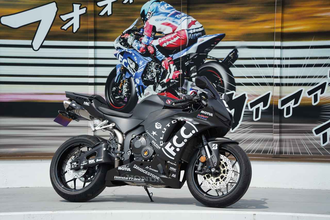 画像: まるでテストマシンのような雰囲気に仕上がったCBR600RR。