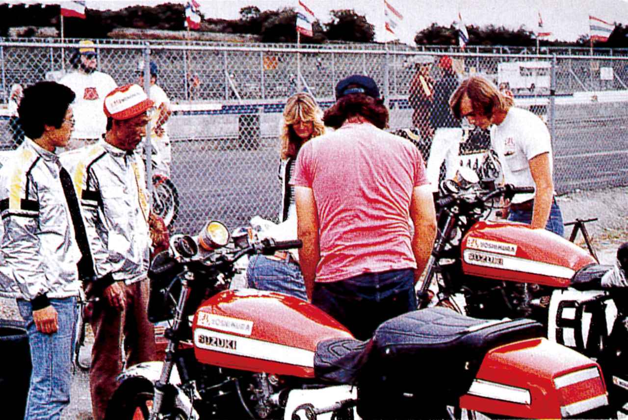 画像: ▲1977年のGS750改944、1978年のGS1000は、それぞれAMAスーパーバイクにおいてデビュー戦で勝利を挙げた。(写真はGS1000)