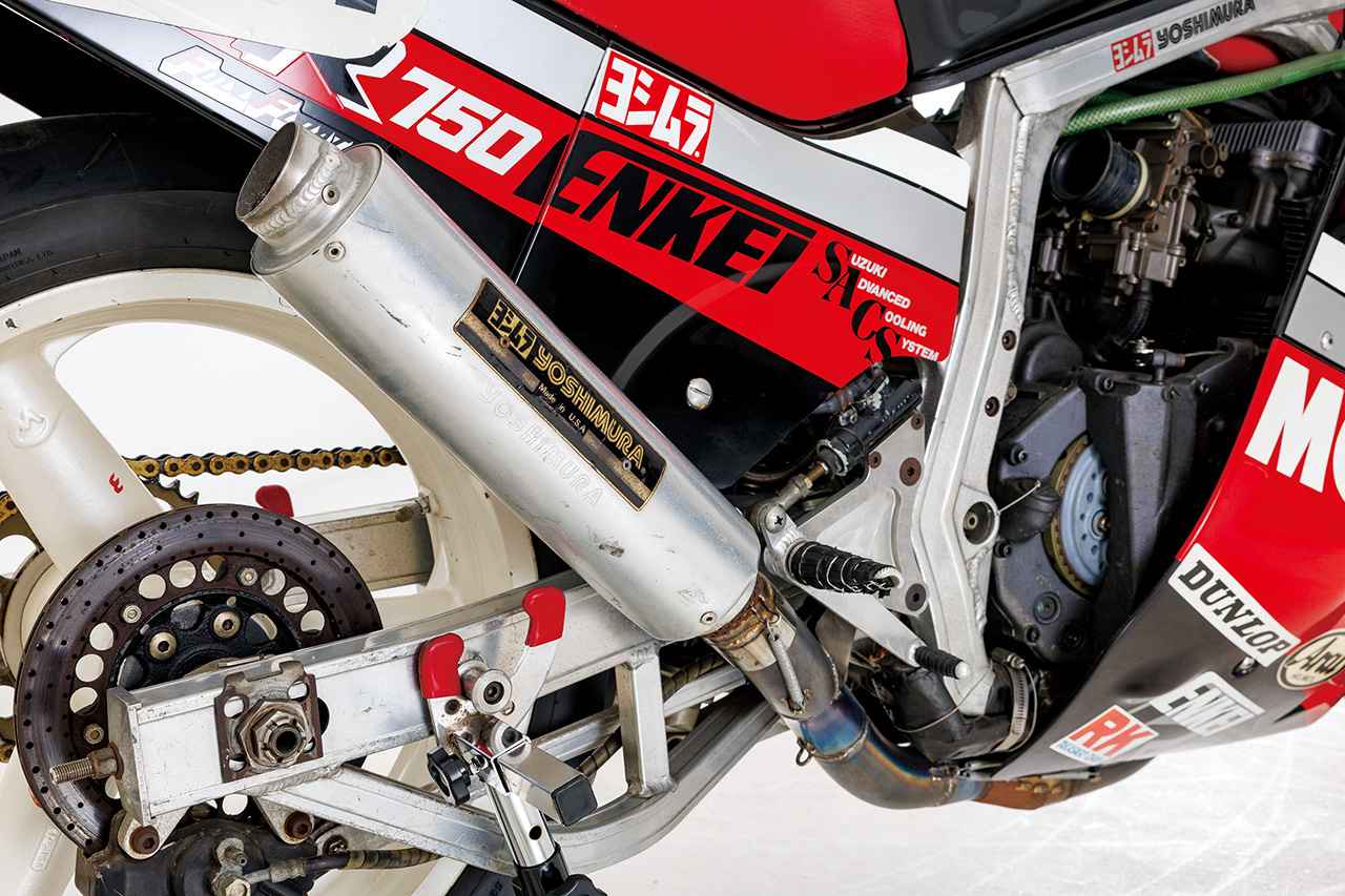 画像12: スズキ「GSX-R750 #604コンプリートマシン」メーカー技術と情熱を惜しみなく注いだ最新コンプリートマシン