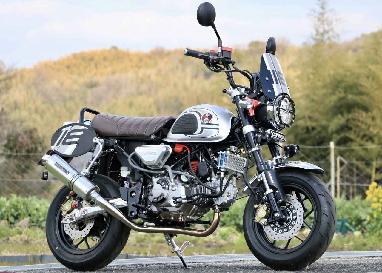 画像1: 誰かと同じじゃイヤだ!ホンダ「モンキー125」カスタムサンプル|SP武川製パーツで自分だけのドレスアップを楽しもう!!