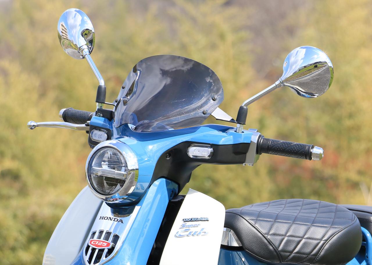 画像 : 4番目の画像 - 【写真10枚】スペシャルパーツ武川「スーパーカブC125」（ホンダ スーパーカブC125） - webオートバイ