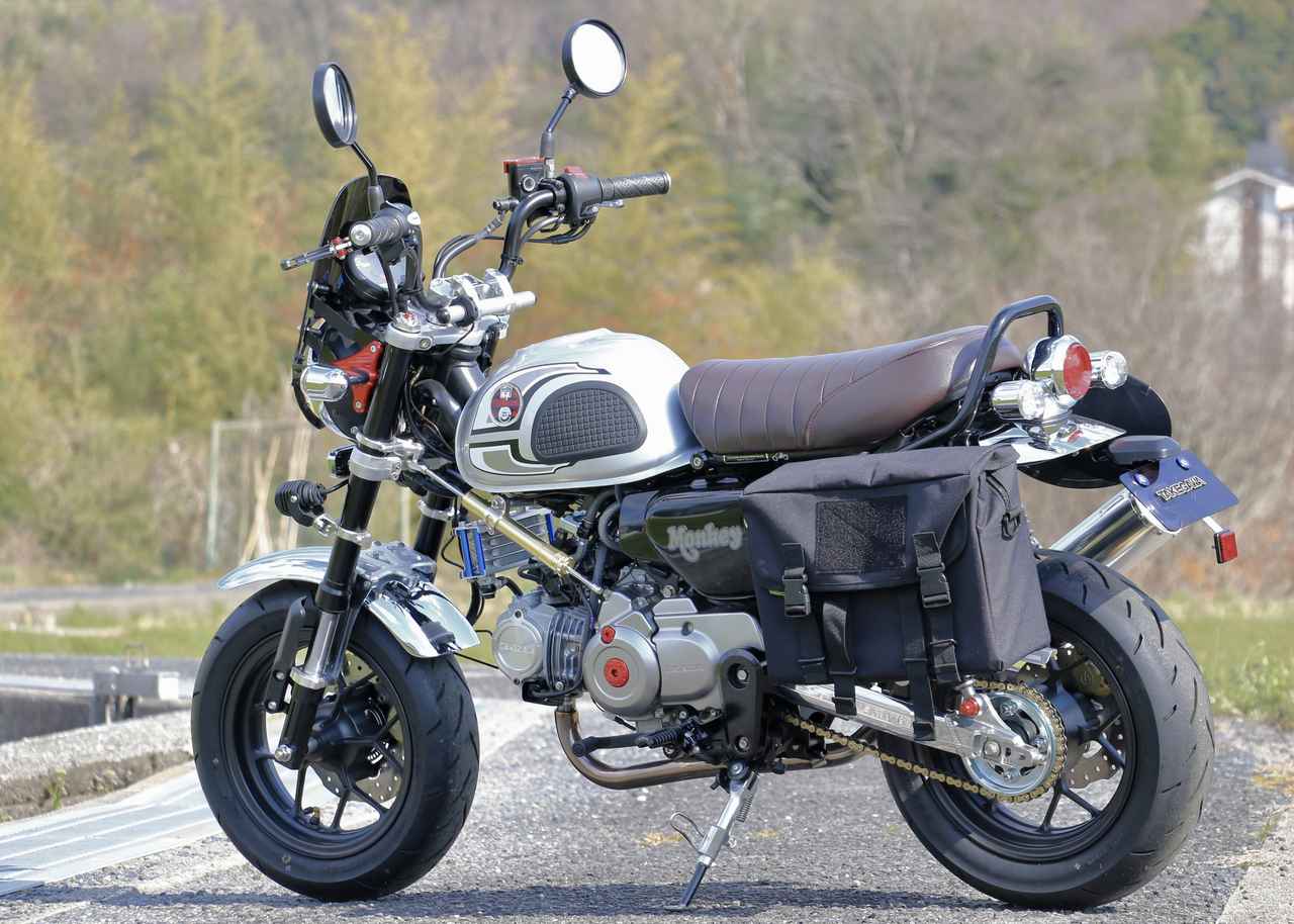 画像2: 誰かと同じじゃイヤだ!ホンダ「モンキー125」カスタムサンプル|SP武川製パーツで自分だけのドレスアップを楽しもう!!