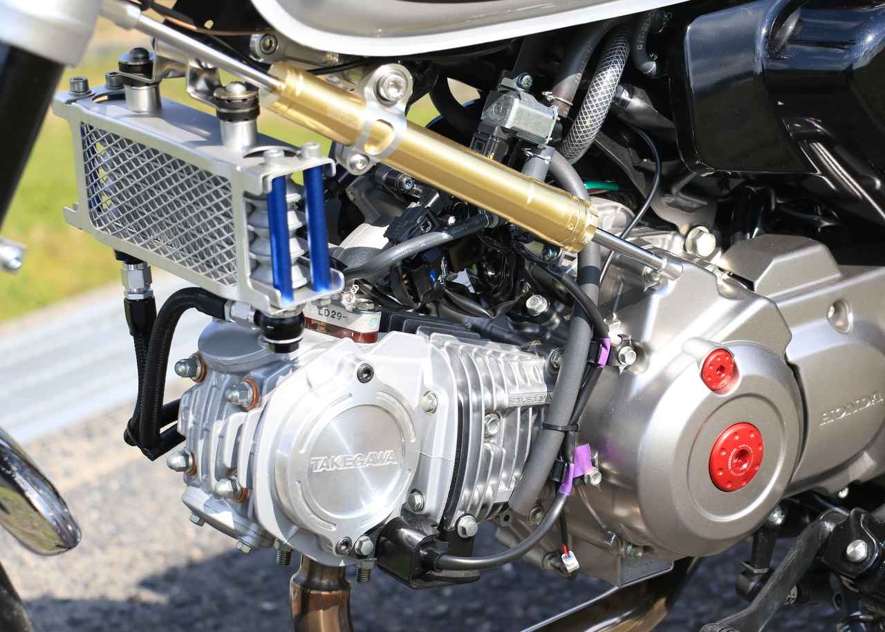 画像4: 誰かと同じじゃイヤだ!ホンダ「モンキー125」カスタムサンプル|SP武川製パーツで自分だけのドレスアップを楽しもう!!