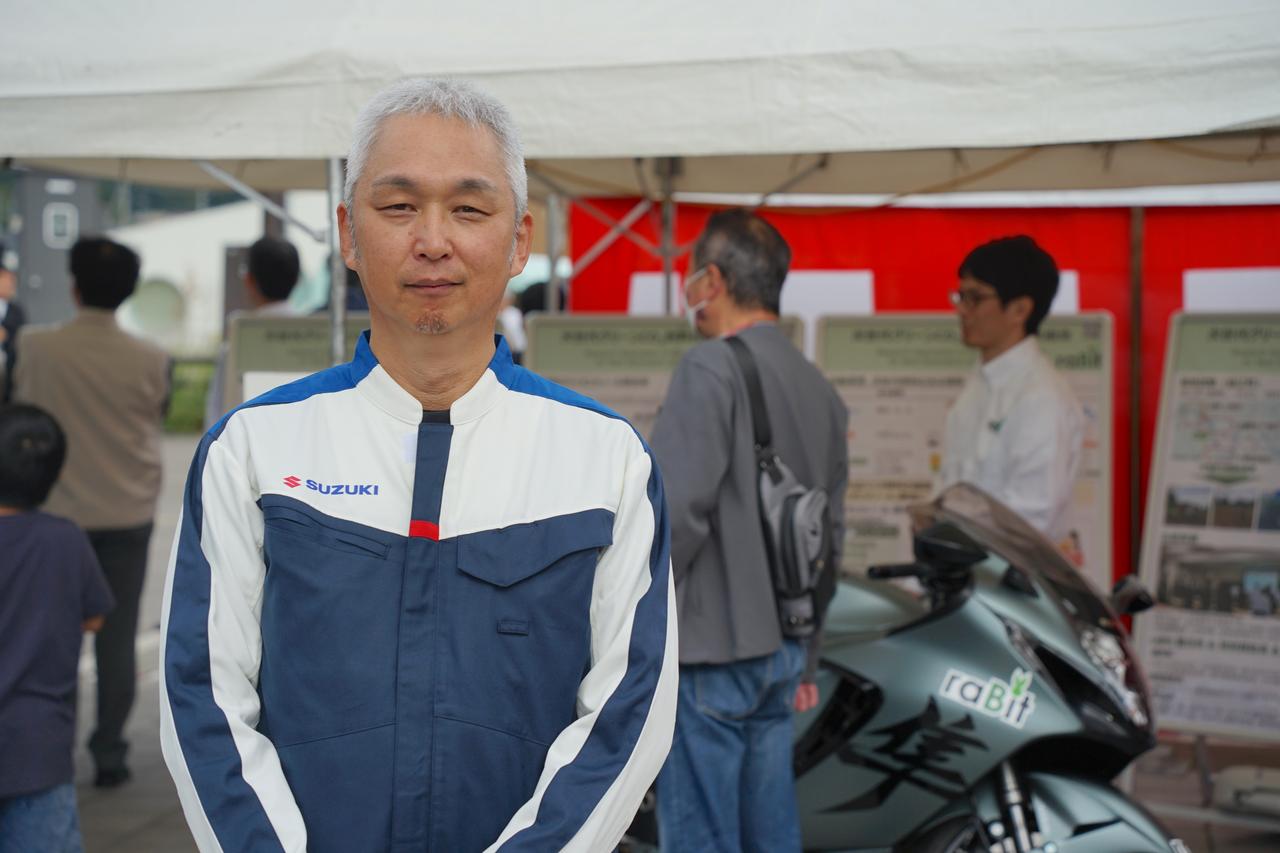 画像: スズキ株式会社・システム制御設計部エンジン適合実験課主幹 芝野 謙氏