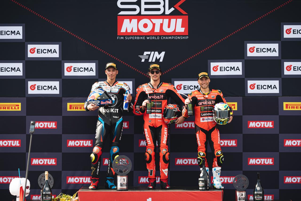 画像: 2025 スーパーバイク世界選手権 第11戦 レース2 結果