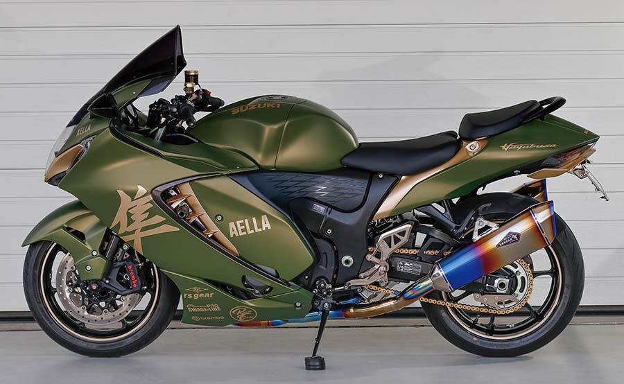画像 : 2番目の画像 - 【写真13枚】アエラ HAYABUSA KYO-SUI（スズキ ハヤブサ） - webオートバイ